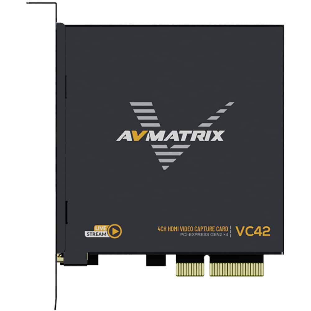 Video :: Interfaces :: Cards I/O :: AVMATRIX VC42 : 4 CH HDMI PCIE ...