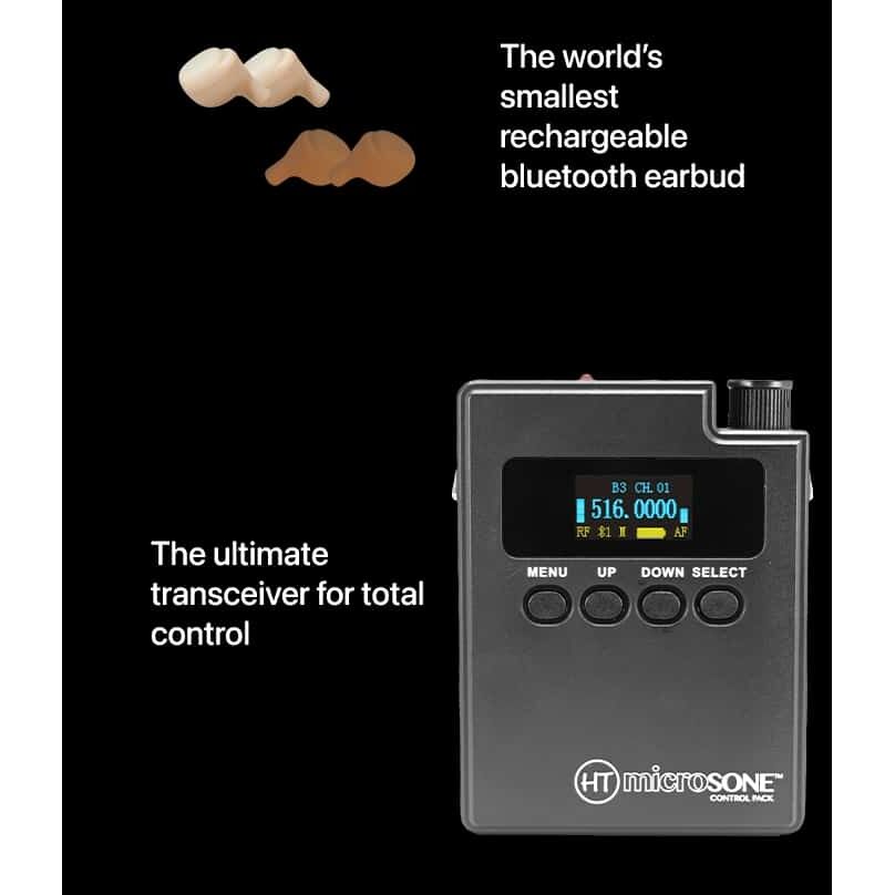 Audio Monitoring Inear monitors MICROSONE DISCREET AUDIO